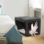 Petsfit Sturdy Dog Crate for Car Travel