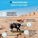Shed Defender Sport Dog Onesie - Reduces Shedding, Calms