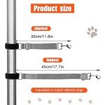 Adjustable 2-Pack Dog Grooming Straps