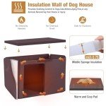 Insulated Weatherproof Dog House for All Sizes