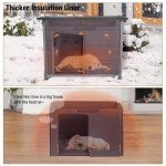 Insulated Weatherproof Dog House for All Sizes