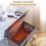 Insulated Weatherproof Dog House for All Sizes