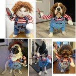 Fun Halloween Chucky Costume for Small Dogs