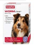 Beaphar WORMclear for Large Dogs 40kg+ - 4 Tabs