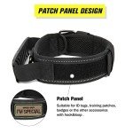 Tactical Adjustable Dog Collar with Handle - Green