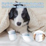 20 Pack Waterproof Dog Boots & Paw Protectors