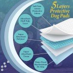Large 50-Pack Super Absorbent Puppy Training Pads