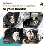 Dog Car Seat Cover Waterproof Hammock Style