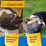 Tough Bacon-Flavored Chew Toys for Dogs 2-Pack