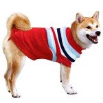 Cozy Red Christmas Sweater for Large Dogs