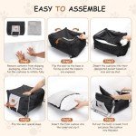 Waterproof Dog Car Seat with Storage Pockets