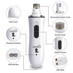 Pecute Ultra Quiet Dog Nail Grinder, 2 Speeds