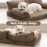 Orthopedic Waterproof Dog Sofa Bed - Medium