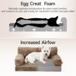 Orthopedic Waterproof Dog Sofa Bed - Medium