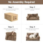 Orthopedic Waterproof Dog Sofa Bed - Medium