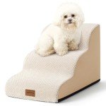 Cozy Kiss Lightweight Dog Stairs for Small Pets