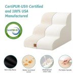 Cozy Kiss Lightweight Dog Stairs for Small Pets