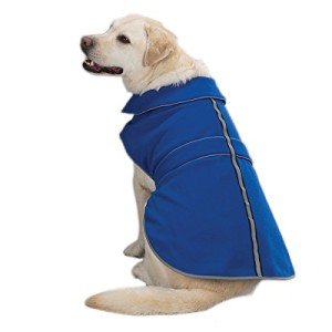 Blue Thermal Fleece Dog Jacket - XX-Small