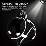 Joytale Soft Mesh Reflective Dog Harness - Black