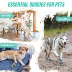 Dog Shoes for Injured Paws - Adjustable & Anti-Slip