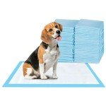 50 Large Leak-Proof Puppy Training Pads 60x60cm