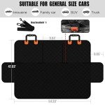 Waterproof Dog Car Seat Cover for Back Seat