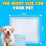 50 Large Leak-Proof Puppy Training Pads 60x60cm