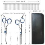 4-in-1 Professional Dog Grooming Scissors Kit