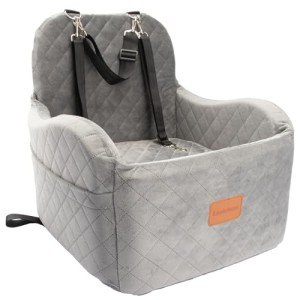 Lealchum Soft Booster Car Seat for Dogs