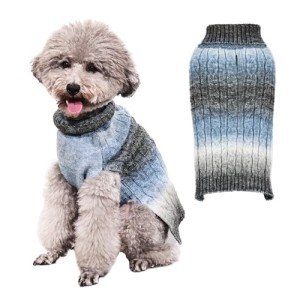 Cozy Turtleneck Dog Jumper for Fall/Winter