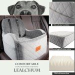 Lealchum Soft Booster Car Seat for Dogs