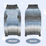 Cozy Turtleneck Dog Jumper for Fall/Winter