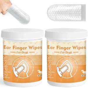 Dog Ear Cleaner Wipes – 120 Pack
