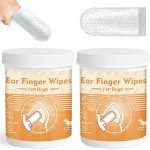 Dog Ear Cleaner Wipes – 120 Pack