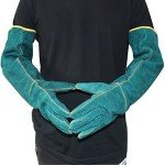 Bite-Proof Animal Handling Gloves - 62CM Long
