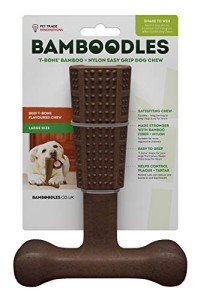 Bamboodles Large Beef T-Bone Dog Chew