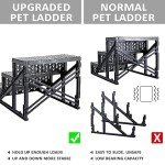 Youyijia 3-Step Dog Stairs with Washable Cover
