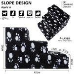 Youyijia 3-Step Dog Stairs with Washable Cover