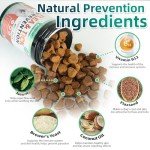 Carmelie Natural Flea & Tick Chews for Dogs