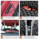 KYG Waterproof Dog Car Seat Cover Hammock