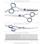 5-in-1 Dog Grooming Scissors Kit with Round Tips
