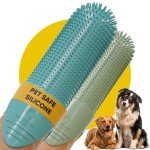 Dog & Cat Finger Toothbrush Set with Cases