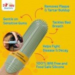 Dog & Cat Finger Toothbrush Set with Cases