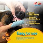 Dog & Cat Finger Toothbrush Set with Cases