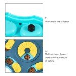 Interactive Dog Puzzle Slow Feeder Toy (Pink)