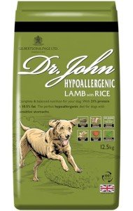 Wheat-Free Hypoallergenic Lamb & Rice Dog Food 12.5kg