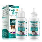 Dog Ear Mite Treatment Drops - 2 Pack