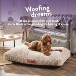 Cozy Sherpa Dog Bed - Washable & Calming