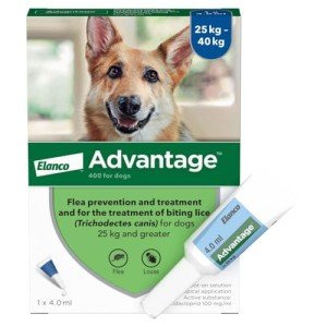 Advantage Flea Treatment for Dogs 25-40kg