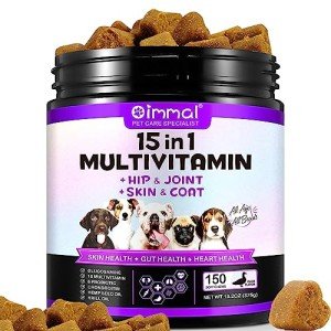 15-in-1 Chewable Dog Multivitamins - Duck Flavor